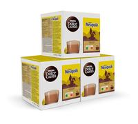 NESCAFÉ Dolce Gusto Nesquik, 48 capsules, boisson au cacao (3 packs x 16)