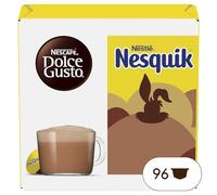 Nescafé Dolce Gusto Nesquik - Chocolat - 96 Capsules (Pack de 6 boîtes x 16)