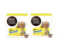 NESCAFÉ Dolce Gusto - Pack de 2 boîtes Nesquik - 32 capsules de chocolat