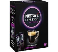 Nescafé Espresso AZERA Intenso - Café Soluble - Boîte de 25 Sticks - Lot de 4 Boîtes