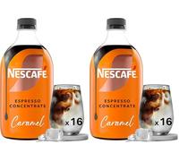 NESCAFÉ® Espresso Concentrate Caramel - Café glacé à diluer - 500mL - 16 tasses (Lot de 2)