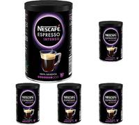 NESCAFÉ Espresso Intenso, Café Soluble 100% Arabica, 5 x 95 g
