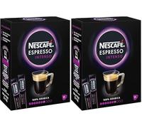 Nescafé Espresso Intenso - Café Soluble - Boîte de 25 Sticks (Lot de 2)