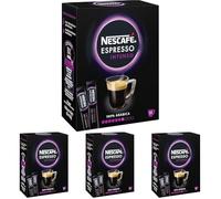 Nescafé Espresso Intenso - Café Soluble - Boîte de 25 Sticks (Lot de 4)
