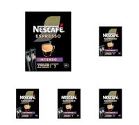 Nescafé Espresso Intenso - Café Soluble - Boîte de 25 Sticks (Lot de 5)