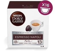 NESCAFE - Espresso Napoli Café dosettes Compatible Dolce Gusto - boîte de 16 capsules