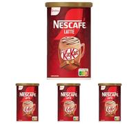 Nescafé Latte Kit Kat, Café soluble, la Boîte de 273g (Lot de 4)