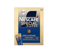 NESCAFÉ Spécial Filtre , Café Soluble Décaféiné , 25 Sticks x 2 g