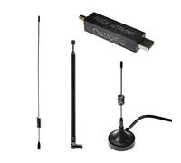 NESDR SMArTee v2 Bundle - Premium RTL-SDR w/Integrated Bias Tee, Aluminum Enclosure, 0.5PPM TCXO, SMA Input, Antenna Base & 3 Antennas. RTL2832U & R820T2-Based Software Defined Radio (SDR)