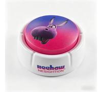 NESIGHTION The Donkey HEE-Haw Bouton farce emballé avec 9 variantes hilarantes d'appel d'âne pour des rires sans fin, parfait comme jouet anti-stress livré avec piles incluses