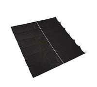 nesling Coolfit Store Bateau Horizontal (2,9m x 5,0m, Noir) Protection Solaire, Eau et Vent perméable, Protection UV