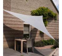 Nesling Voile d’Ombre Triangle Protection Solaire 4x4 m Coupe-Vent UV Hellgrau