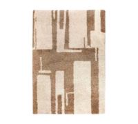 Nesma Tapis naturel 200 x 290 x 3 cm, épais, pour salon et chambre