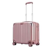 NESPIQ Bagage de voyage d'affaires de 45,7 cm - Valise légère à bord rigide - Petite valise d'embarquement - Valise légère, Roze, 18inch