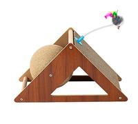 NESPIQ Griffoir pour chat durable en carton ondulé recyclé pour protection des meubles, bol à griffer pour chat, jouet d'entraînement pour chat (A)