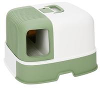 NESPIQ Maison De Toilette pour Chat Bac À Litière pour Chats À Tiroir, Tout Fermé, Résistant Aux Éclaboussures, Grand Espace, sans Odeur Bac À Litière Chat(Grün)