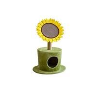 NESPIQ Planche À Gratter pour Chat Chat Scratch Board Grinder Griffe Tournesol Papier Ondulé Canapé Protection Chat Scratch Pad Fournitures pour Chat Jouet De Formation Tapis À Gratter pour Chat