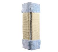 NESPIQ Planche À Gratter pour Chat Coin Scratcher Sisal Scratcher Protection Résistant Aux Morsures Le Canapé d'angle Peut Être Un Jouet pour Chat Mural Tapis À Gratter pour Chat(Sky Blue)