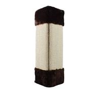 NESPIQ Planche À Gratter pour Chat Coin Scratcher Sisal Scratcher Protection Résistant Aux Morsures Le Canapé d'angle Peut Être Un Jouet pour Chat Mural Tapis À Gratter pour Chat(Bruin)