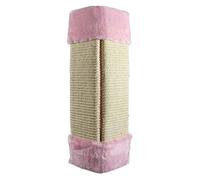 NESPIQ Planche À Gratter pour Chat Coin Scratcher Sisal Scratcher Protection Résistant Aux Morsures Le Canapé d'angle Peut Être Un Jouet pour Chat Mural Tapis À Gratter pour Chat(Rosa)