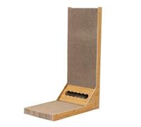 NESPIQ Planche À Gratter pour Chat Grattoirs for Chats D'intérieur Tapis À Gratter en Carton for Chat en Forme De L Planche À Gratter Verticale for Chat Grand Tapis À Gratter pour Chat(A)