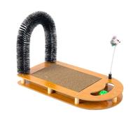 NESPIQ Planche À Gratter pour Chat Griffoir for Chat, Brosses D'auto-toilettage, Planche À Gratter en Carton for Chat D'intérieur Tapis À Gratter pour Chat