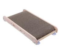 NESPIQ Planche À Gratter pour Chat Planche À Gratter for Chat, Papier Ondulé, Broyeur À Griffes, Aspiration en Bois, Fournitures for Chat, Jouet for Chat Tapis À Gratter pour Chat(A)