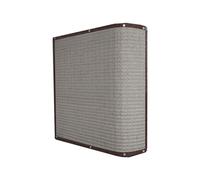 NESPIQ Planche À Gratter pour Chat Sofaseitenschutzmatte Couch Katzenkratzunterlage Mit Fächern Sisalkratzer Tapis À Gratter pour Chat(Bruin)