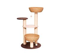 NESPIQ Tour À Chat Arbre À Chat Condo Meubles Tour D'activité Chaton Animal De Compagnie Chat Maison De Jeu avec Griffoirs Chat Griffoir Jouet Arbre À Chat Arbre À Grimper