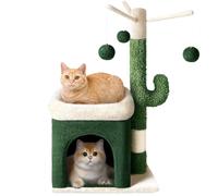 NESPIQ Tour À Chat Arbre À Chat pour Chats D'intérieur Tour À Chat Moderne avec Condo pour Chat Et Griffoirs pour Chat Arbre À Chat Arbre À Grimper