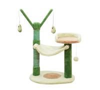 NESPIQ Tour À Chat Arbre À Chat Tour À Chat pour Chats D'intérieur Adapté Aux Chatons en Peluche avec Griffoirs Arbre À Chat Arbre À Grimper