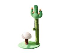 NESPIQ Tour À Chat Cactus Chat Escalade Cadre Mignon Chat Tour Sisal Griffoir Chat Tour Chatons Jouets Activité Support Arbre À Chat Arbre À Grimper(B)