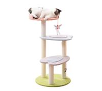 NESPIQ Tour À Chat Tour À Chat pour Chats D'intérieur, Arbre À Chat À Plusieurs Niveaux avec Griffoirs Et Boules Suspendues Arbre À Chat Arbre À Grimper