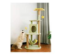 NESPIQ Tour À Chat Tour De Chat Arbre À Chat Condo Meubles Tour D'activité Chaton Maison De Jeu pour Chat avec Griffoirs Perchoirs Hamac Arbre À Chat Arbre À Grimper