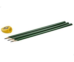 NESPOLI 3 Crayons + taille crayon professionnel