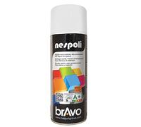 NESPOLI Aérosol peinture professionnelle blanc neige brillant 400 ml (Lot de 1)