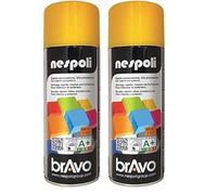 NESPOLI Aérosol peinture professionnelle jaune signal 400 ml (Lot de 2)