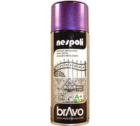 NESPOLI Aérosol peinture professionnelle métallisé violet 400 ml