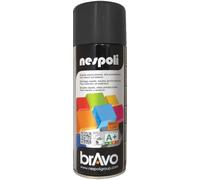 Nespoli Aérosol peinture professionnelle noir mat 400 ml
