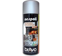 NESPOLI Peinture Aérosol Hautes Températures Aluminium 0,4 L