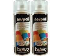 NESPOLI Aérosol vernis incolore brillant 400 ml (Lot de 2)