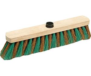 NESPOLI Balai fibres coco zèbre 32cm FSC® avec douille n°2