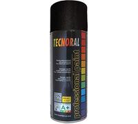 NESPOLI Bombe de peinture aérosol Noir Satin, 400 ml