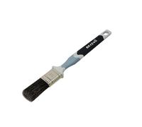 Nespoli - Brosse à Peinture Plate SoftTouch 25 mm pour Vernis à Eau et solvant - Pinceaux pour Peindre des Objets avec poignée Ergonomique, pinceaux Peinture pour lissage Uniforme