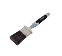 Nespoli - Brosse à Peinture Plate SoftTouch 50 mm pour Vernis à Eau et solvant - Pinceaux pour Peindre des Objets avec poignée Ergonomique, pinceaux Peinture pour lissage Uniforme