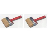 NESPOLI Brosse rectangulaire à Peindre 100 (Lot de 2)