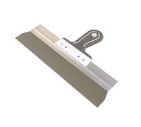 NESPOLI Couteau à enduire projeté confort inox 60 cm | Couteau à enduire inox Nespoli - Manche bi-matière confort - Longueur lame 60 cm