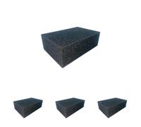 NESPOLI Eponge cimentier Grise (Lot de 4)