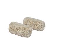 Nespoli - Lot de 2 Mini Rouleaux de Peinture de Rechange pour Peinture au Bois, travaux manuels, libération, etc. 6 cm