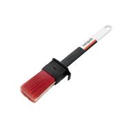 Nespoli - Pinceau de peinture plat ZeroLoss M 38 mm pour vernis à eau et solvant, pinceaux à peinture pour objets de bricolage, pinceaux de peinture poignée ergonomique Air Touch - Étage sans perte de